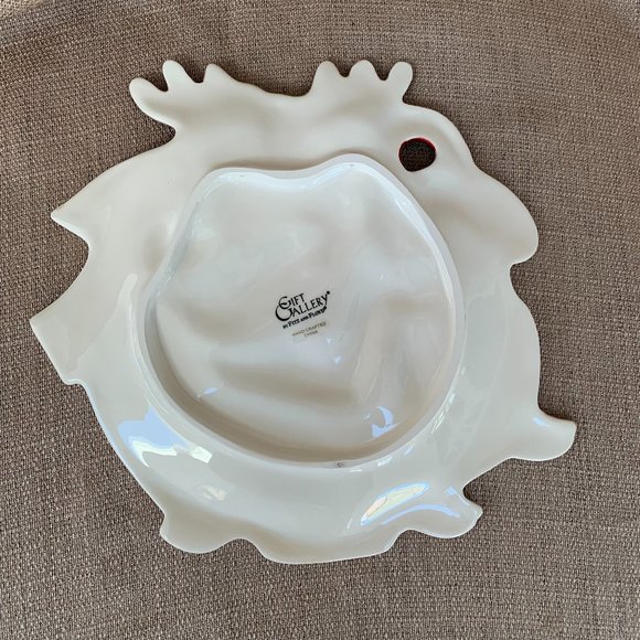 FITZ and FLOYD Reindeer Holiday Mug and Plate Set 2pc - Picture 3 of 15